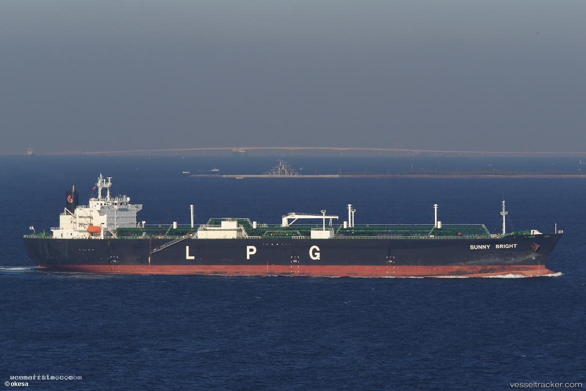 Sunny-Bright - Lpg Tanker vessel registered in Japan