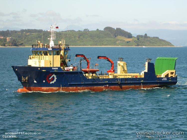 Thor - Deck Cargo Ship vessel registered in Chile