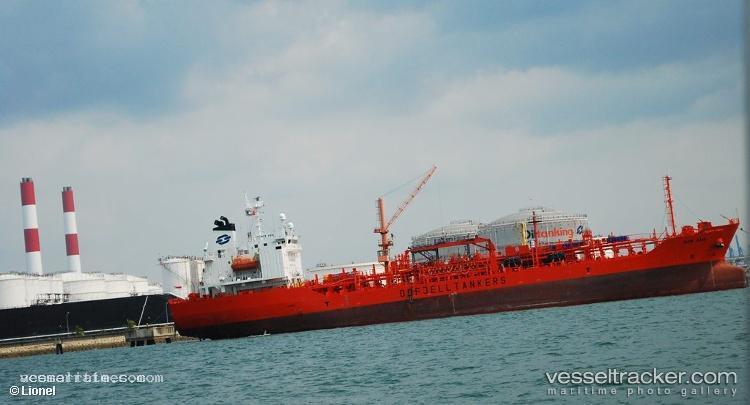 Theresa-Asia - Chemical Oil Products Tanker vessel registered in Singapore