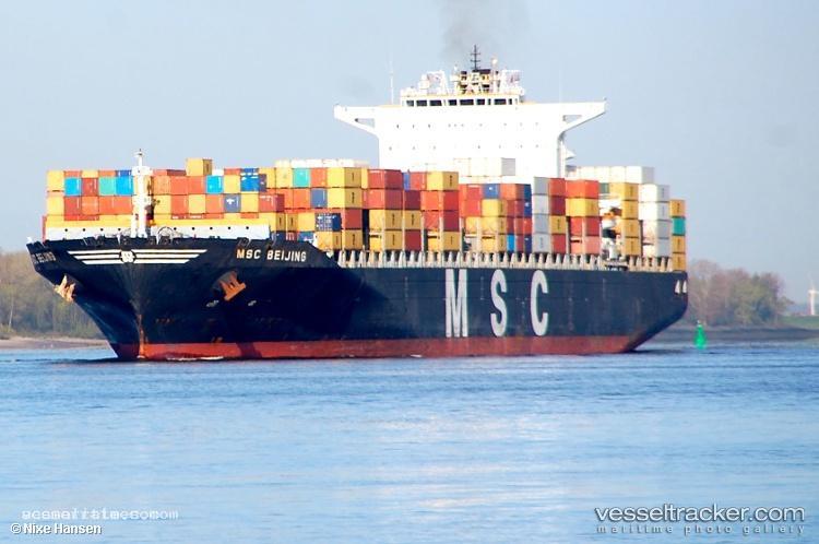 Msc-Beijing - Container Ship vessel registered in Portugal