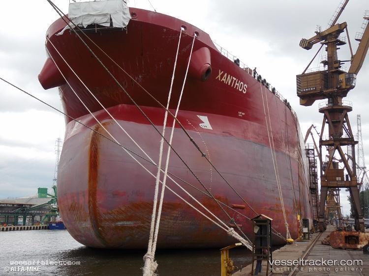 Xanthos - Crude Oil Tanker vessel registered in Liberia