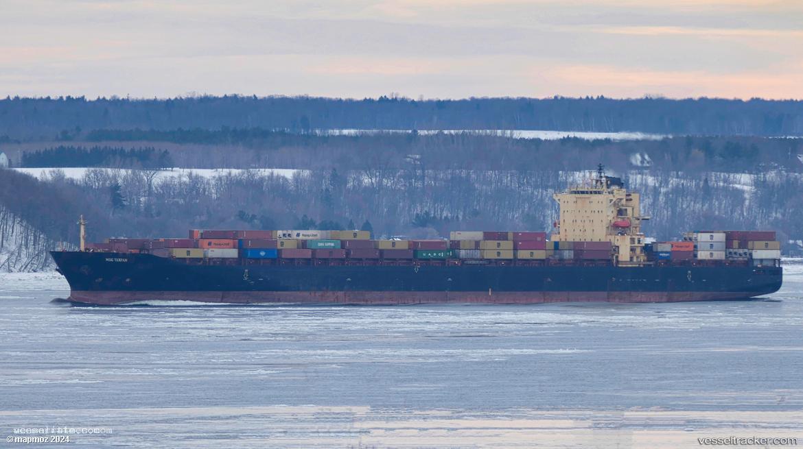 Msc-Tuxpan - Container Ship vessel registered in Portugal