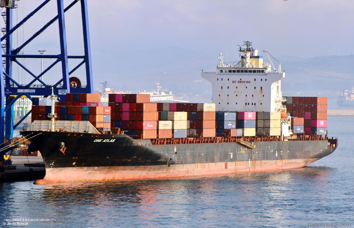 One-Atlas - Container Ship vessel registered in Singapore