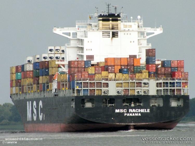 Msc-Rachele - Container Ship vessel registered in Panama