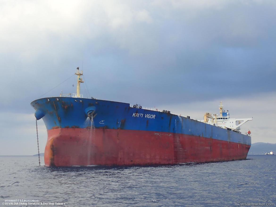 Kriti-Vigor - Crude Oil Tanker vessel registered in Marshall Islands