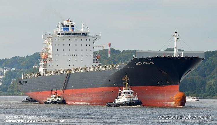 Msc-Santa-Maria - Container Ship vessel registered in Panama
