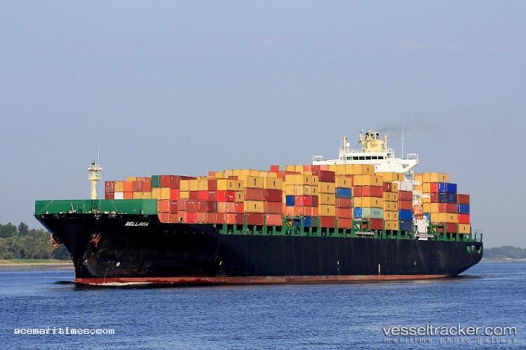 Bellavia - Container Ship vessel registered in Liberia