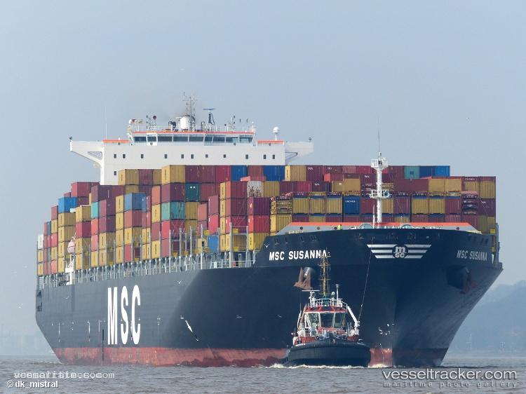 Msc-Susanna - Container Ship vessel registered in Panama