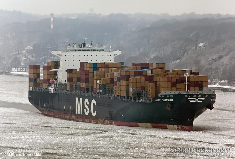 Zim-Newark - Container Ship vessel registered in Germany
