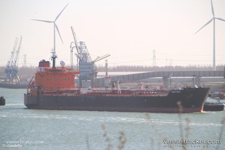 Chase-Ocean - Chemical Oil Products Tanker vessel registered in Liberia