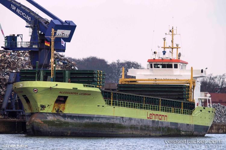 Alessandra-Lehmann - Deck Cargo Ship vessel registered in Antigua and Barbuda