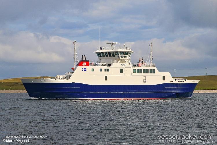 Dagalien - Passenger Ro Ro Cargo Ship vessel registered in United Kingdom