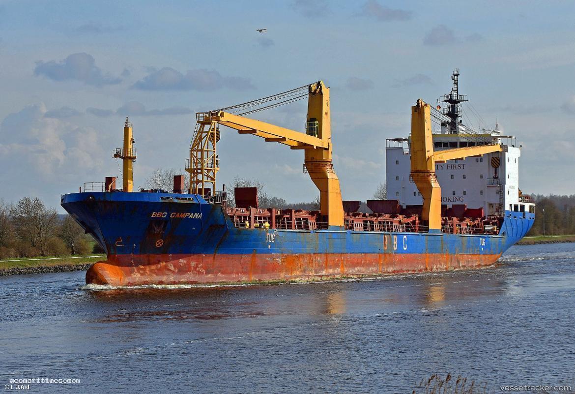 Bbc-Campana - Multi Purpose Carrier vessel registered in Antigua and Barbuda