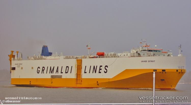 Grande-Detroit - Vehicles Carrier vessel registered in Italy