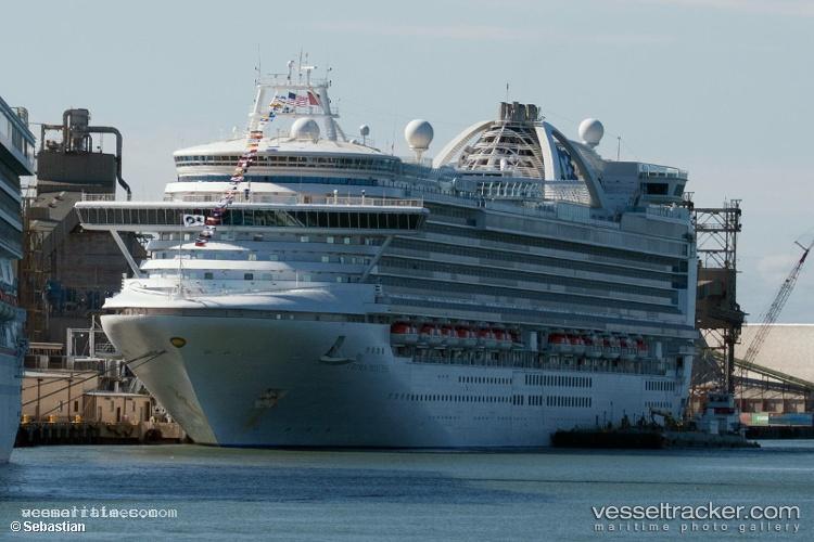 Crown-Princess - Cruise Ship vessel registered in Bermuda