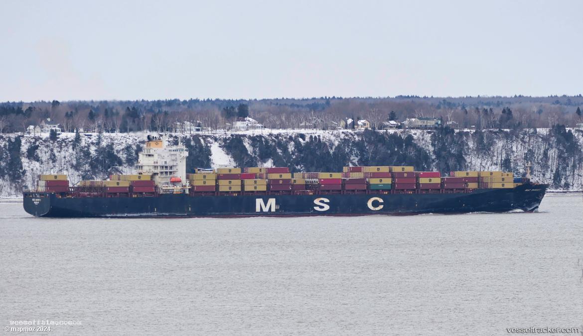 Msc-Shristi - Container Ship vessel registered in Liberia