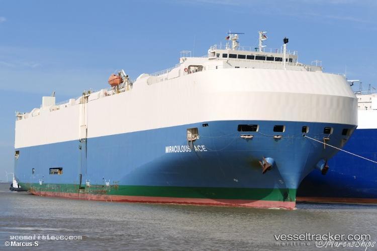 Miraculous-Ace - Vehicles Carrier vessel registered in Japan