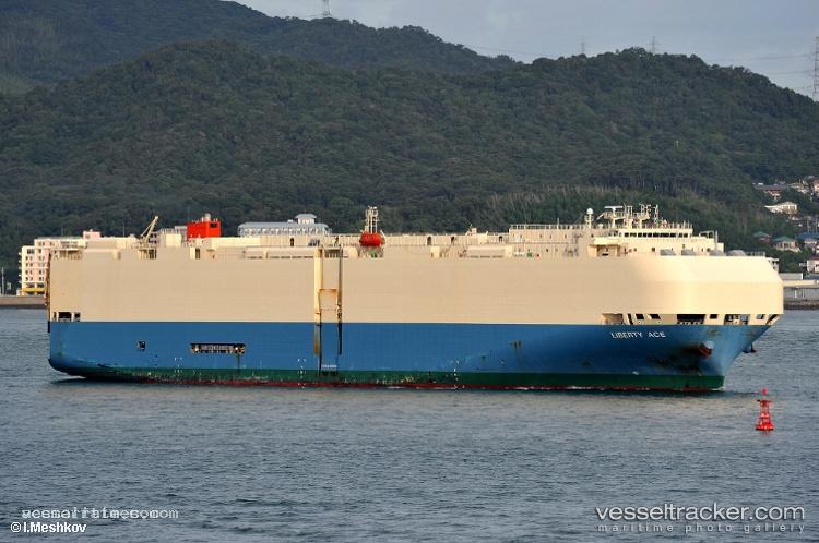 Liberty-Ace - Vehicles Carrier vessel registered in Japan