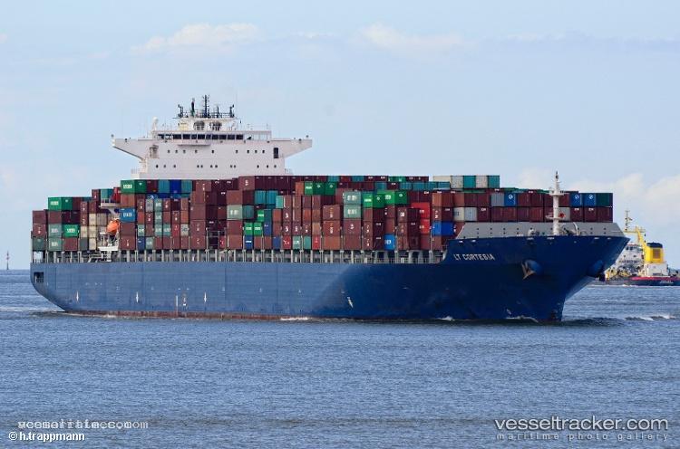 Conti-Cortesia - Container Ship vessel registered in Malta