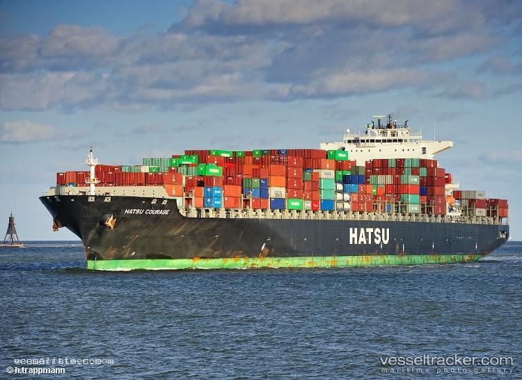 Conti-Courage - Container Ship vessel registered in Liberia