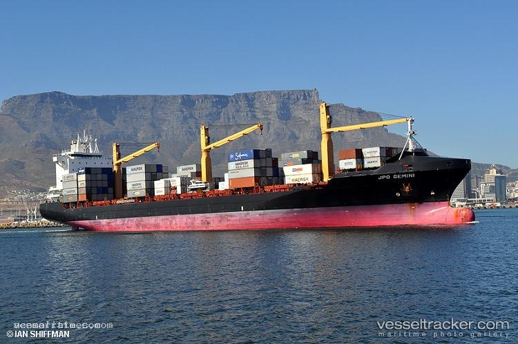 Jpo-Gemini - Container Ship vessel registered in Liberia