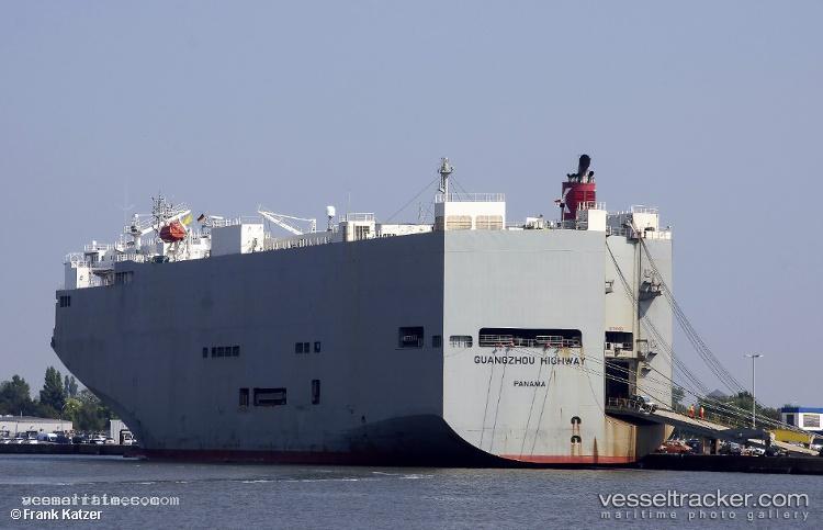 Guangzhou-Highway - Vehicles Carrier vessel registered in Panama