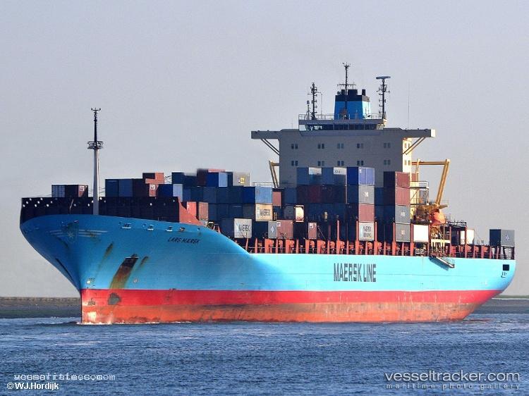 Lars-Maersk - Container Ship vessel registered in Denmark