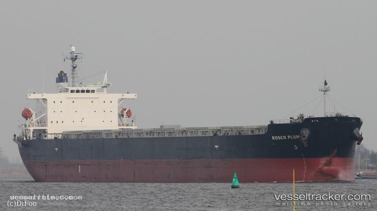 Rosco-Plum - Bulk Carrier vessel registered in Hong Kong