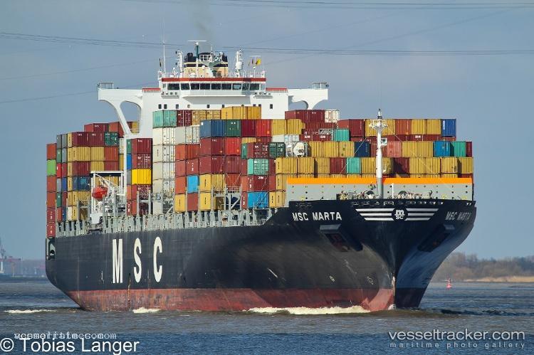 Msc-Marta - Container Ship vessel registered in Panama