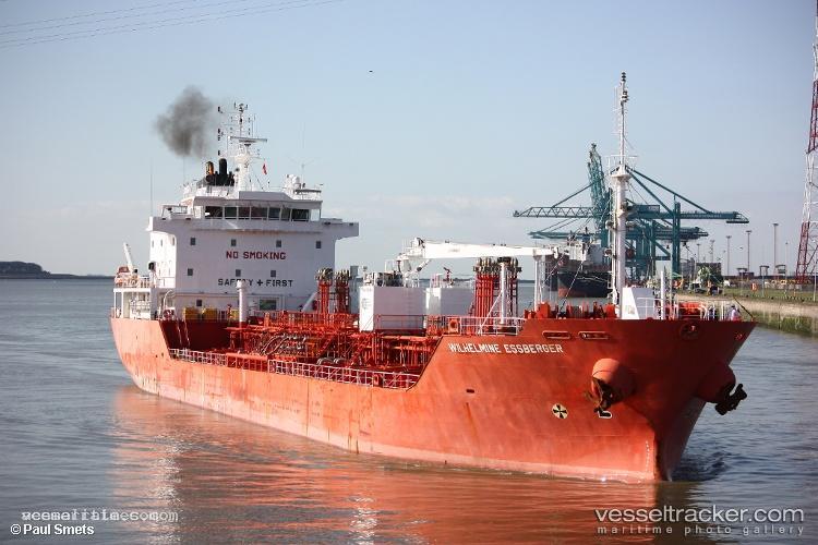 Wilhelmine-Essberger - Chemical Oil Products Tanker vessel registered in Netherlands