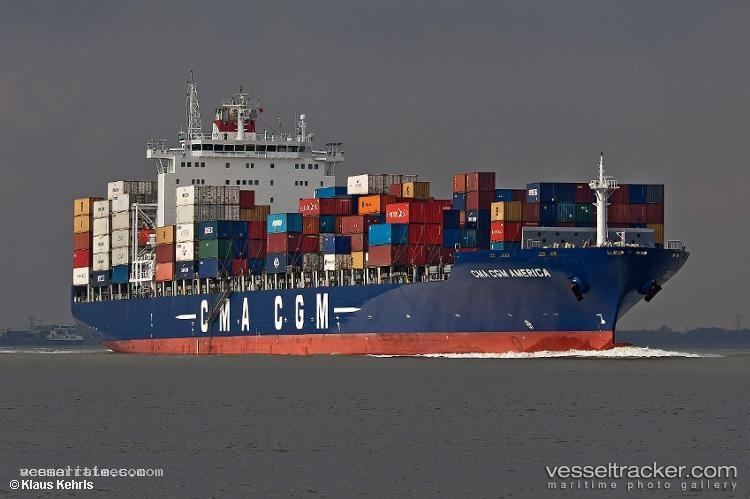 Cma-Cgm-America - Container Ship vessel registered in Malta