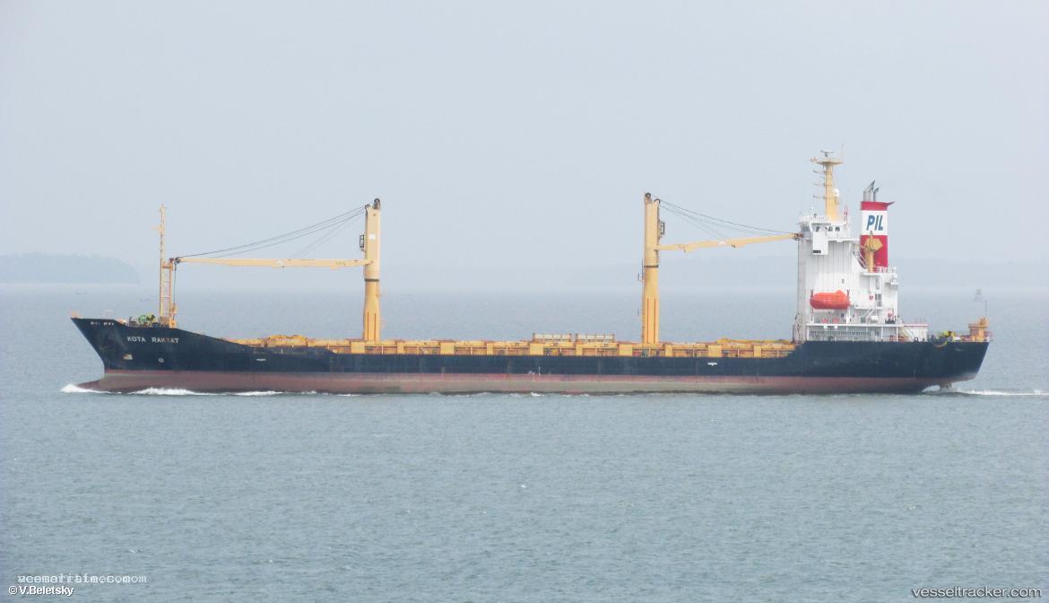 Kota-Rakyat - Container Ship vessel registered in Singapore