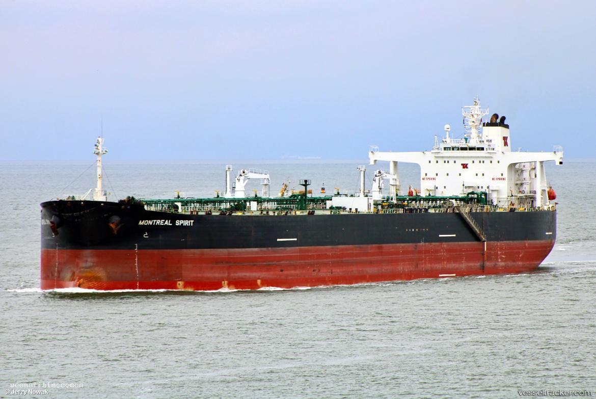 Montreal-Spirit - Crude Oil Tanker vessel registered in Bahamas