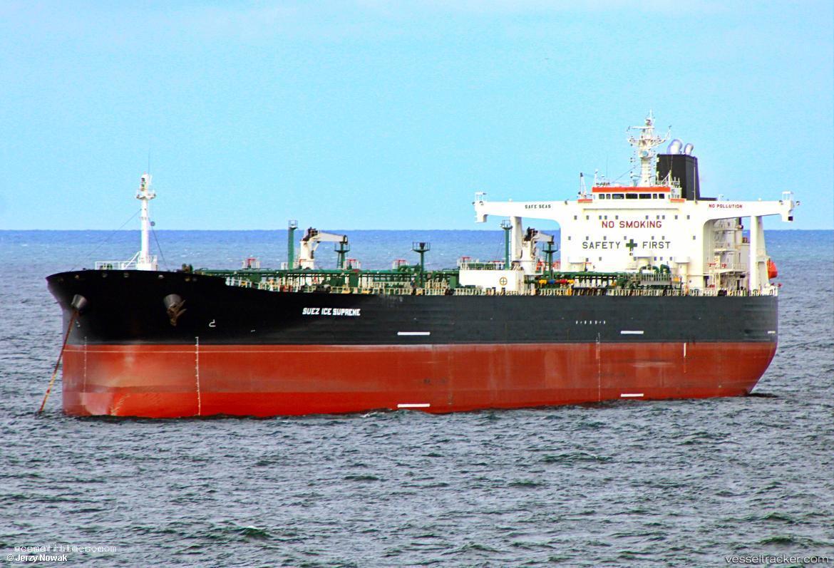 Suez-Ice-Supreme - Crude Oil Tanker vessel registered in Liberia