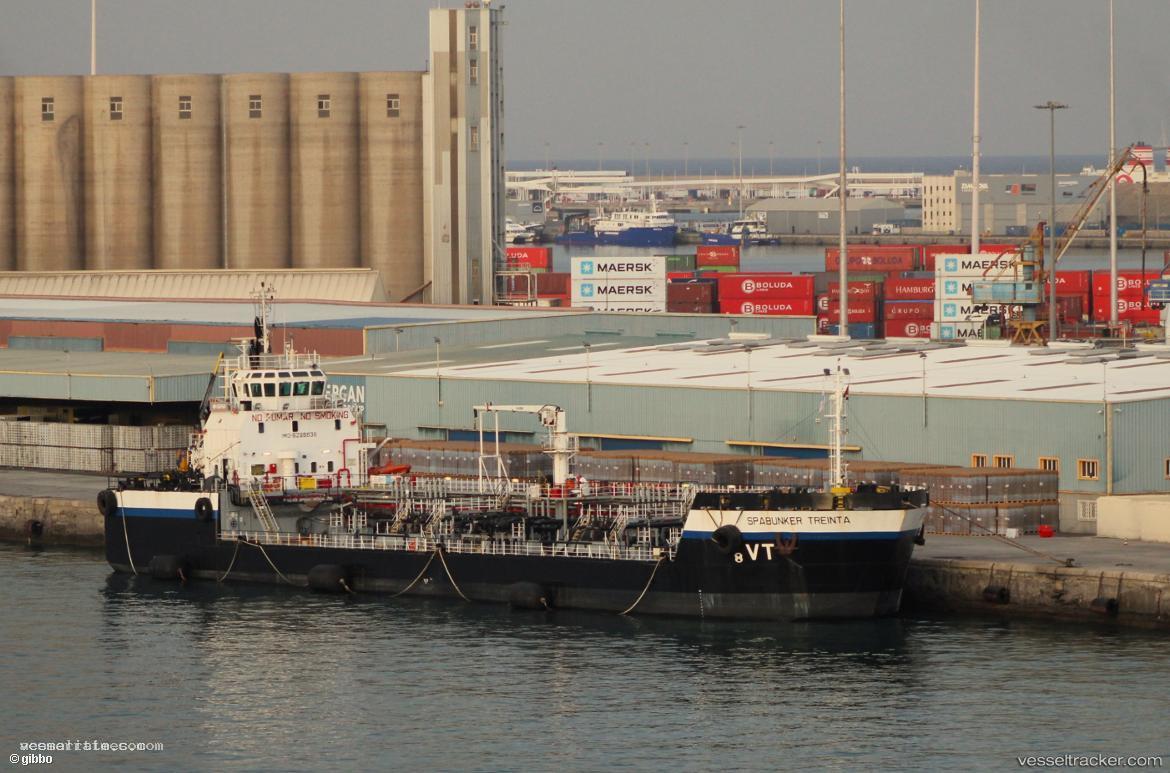 Spabunker-Treinta - Service Ship vessel registered in Spain