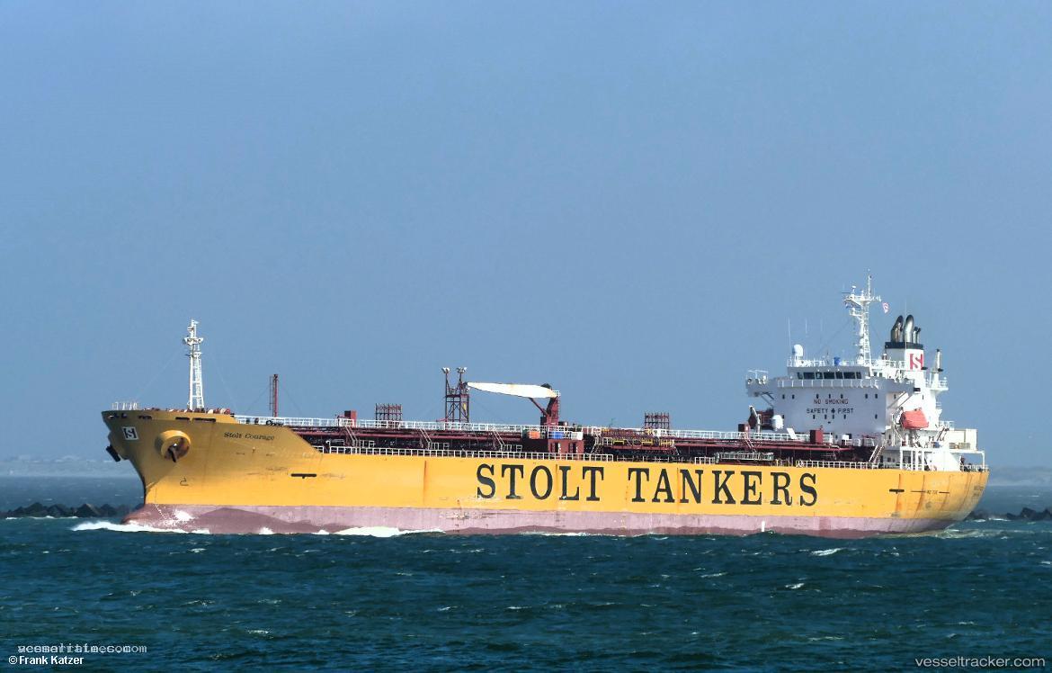Stolt-Courage - Chemical Oil Products Tanker vessel registered in Liberia