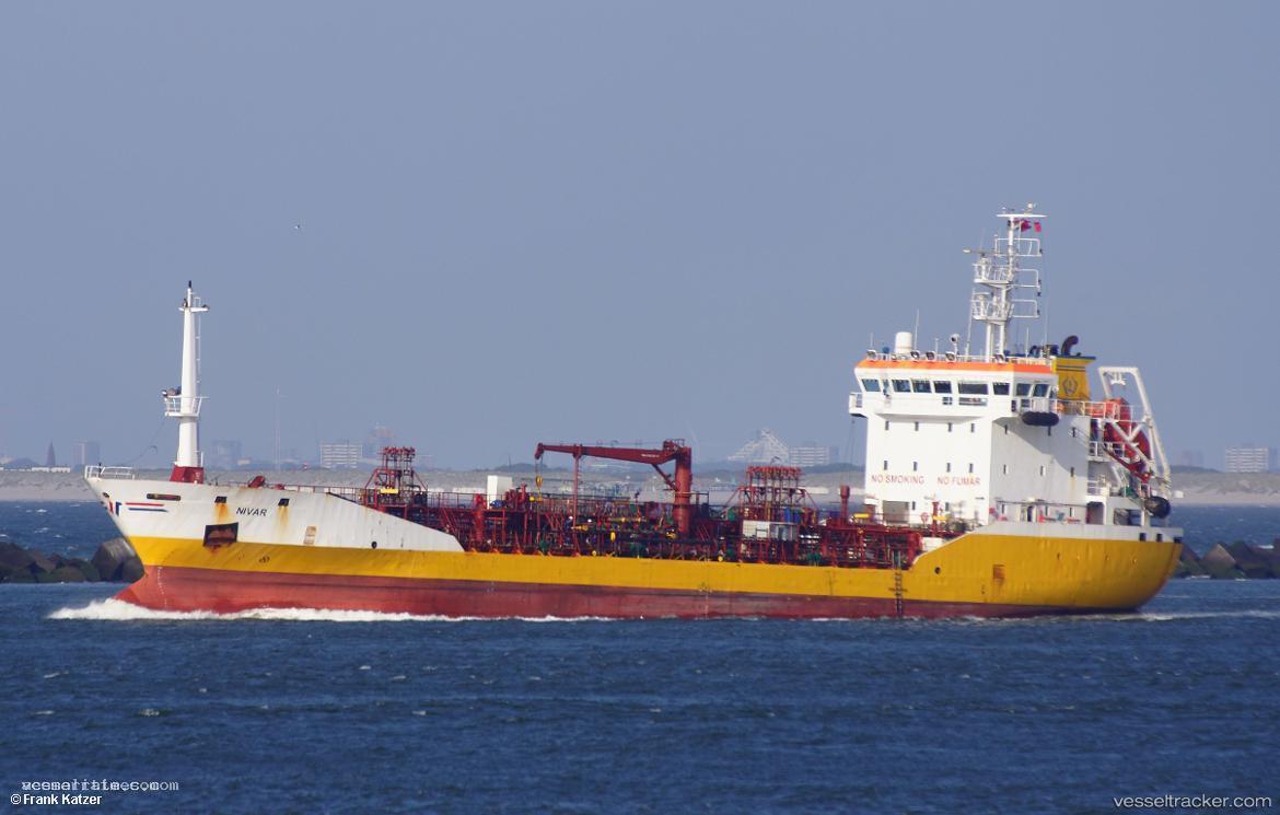 Nivar - Chemical Oil Products Tanker vessel registered in Turkey