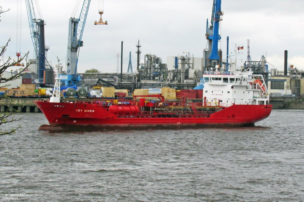 Key-Marin - Chemical Oil Products Tanker vessel registered in Gibraltar
