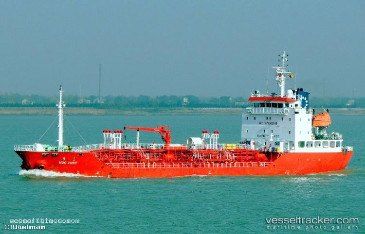 Woo-Jong - Chemical Oil Products Tanker vessel registered in South Korea