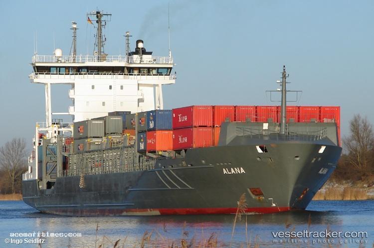 Alana - Container Ship vessel registered in Portugal