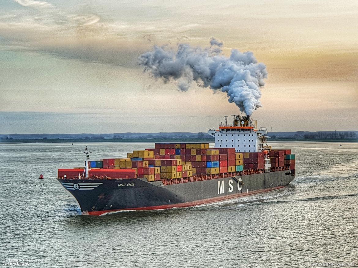 Msc-Anya - Container Ship vessel registered in Liberia