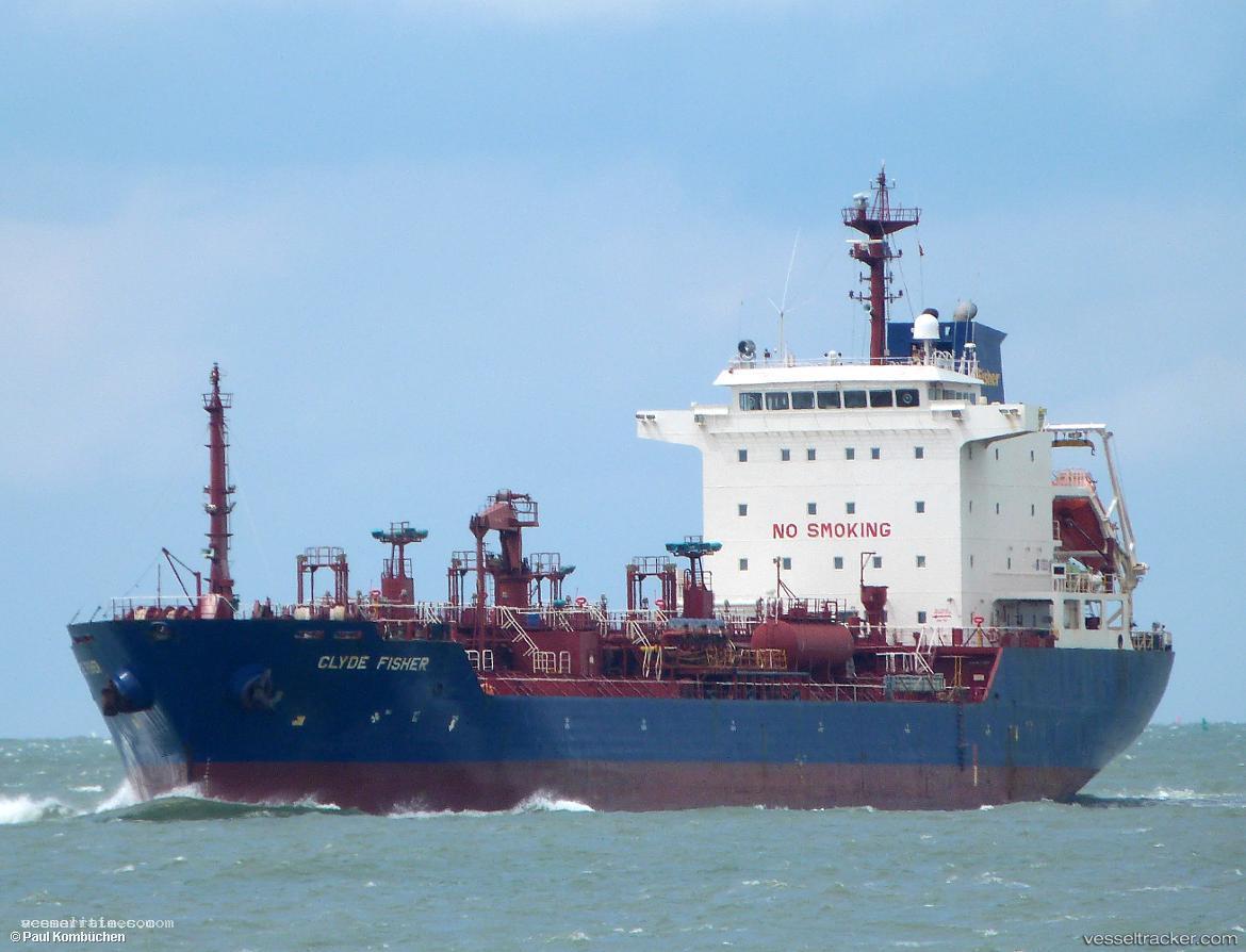 Clyde - Chemical Oil Products Tanker vessel registered in Barbados