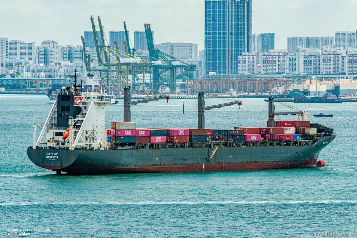 Daphne - Container Ship vessel registered in Liberia