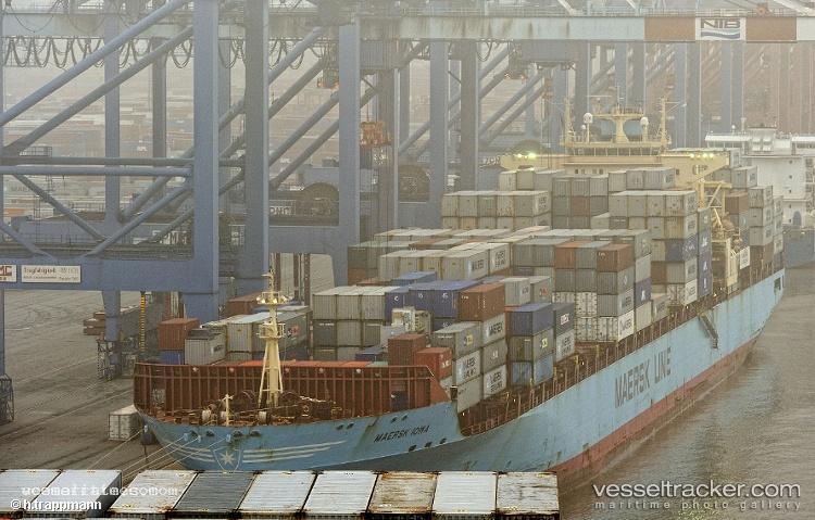 Maersk-Iowa - Container Ship vessel registered in United States of America