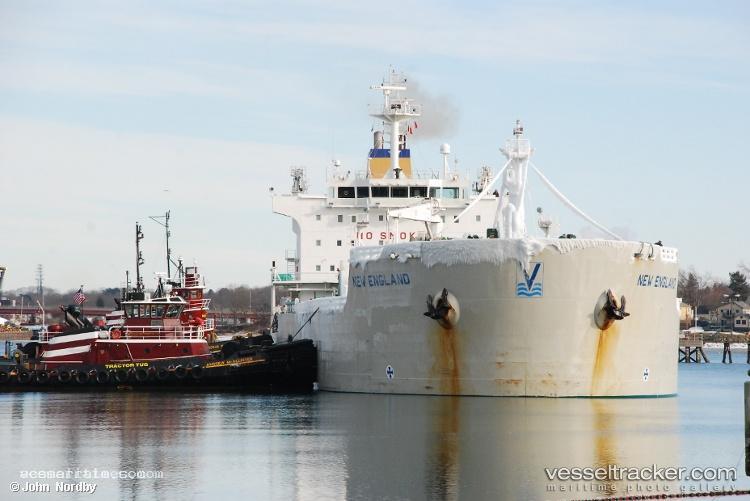 New-England - Chemical Oil Products Tanker vessel registered in Marshall Islands
