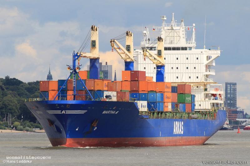 Martha-A - Container Ship vessel registered in Turkey