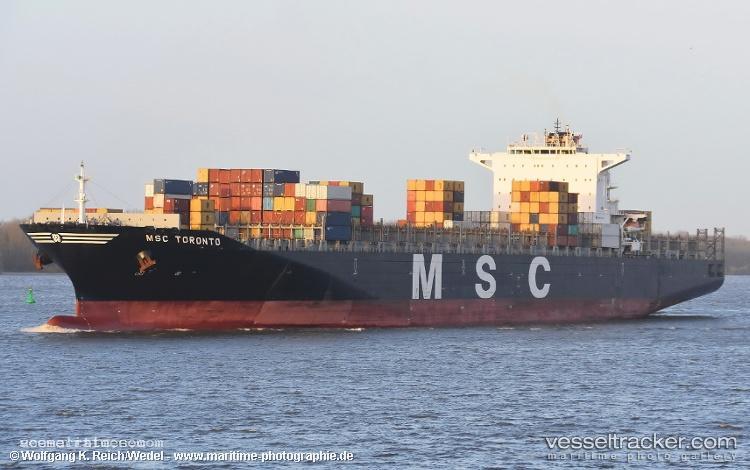 Msc-Toronto - Container Ship vessel registered in Portugal