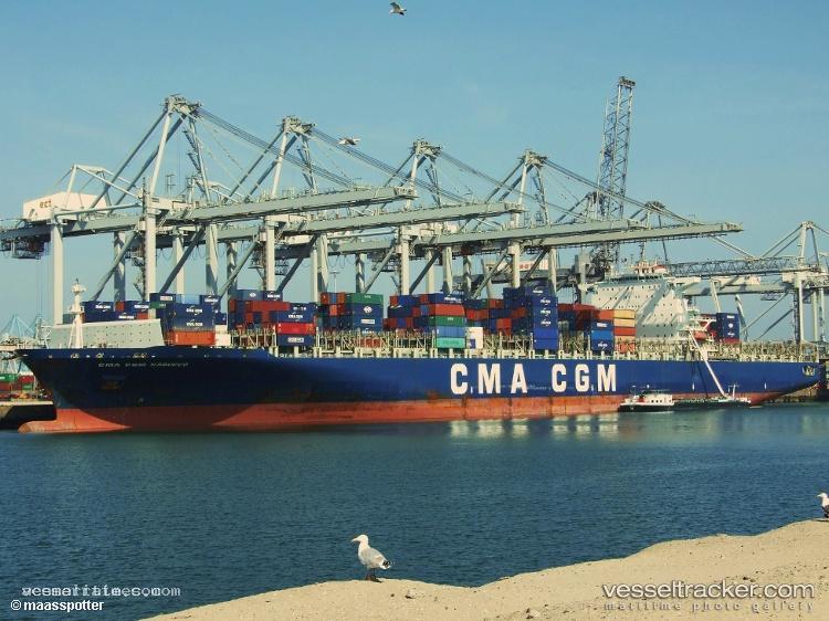 Cma-Cgm-Nabucco - Container Ship vessel registered in Cyprus