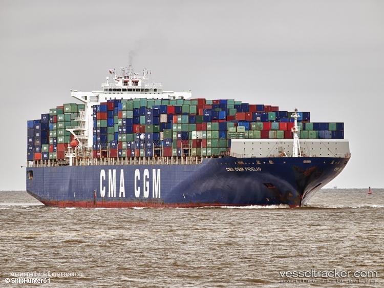 Cma-Cgm-Fidelio - Container Ship vessel registered in Malta