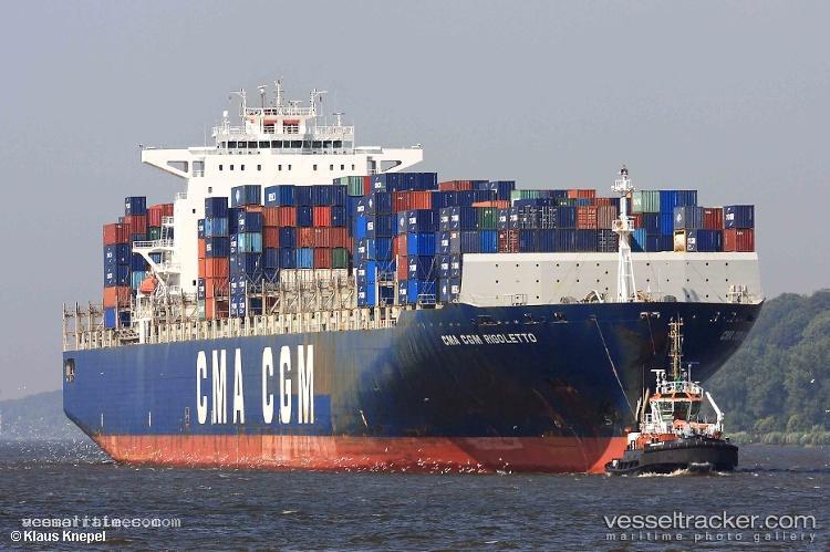 Cma-Cgm-Rigoletto - Container Ship vessel registered in Malta